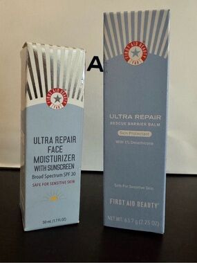 FAB bundle - ultra repair face moisturizer and ultra repair rescue barrier balm